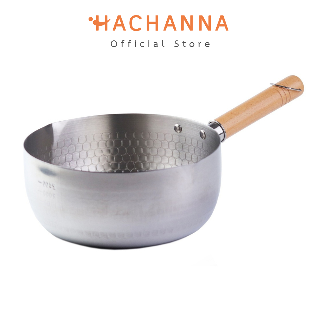 HACHANNA หม้อยูกิฮิระสเตนเลส 18-8