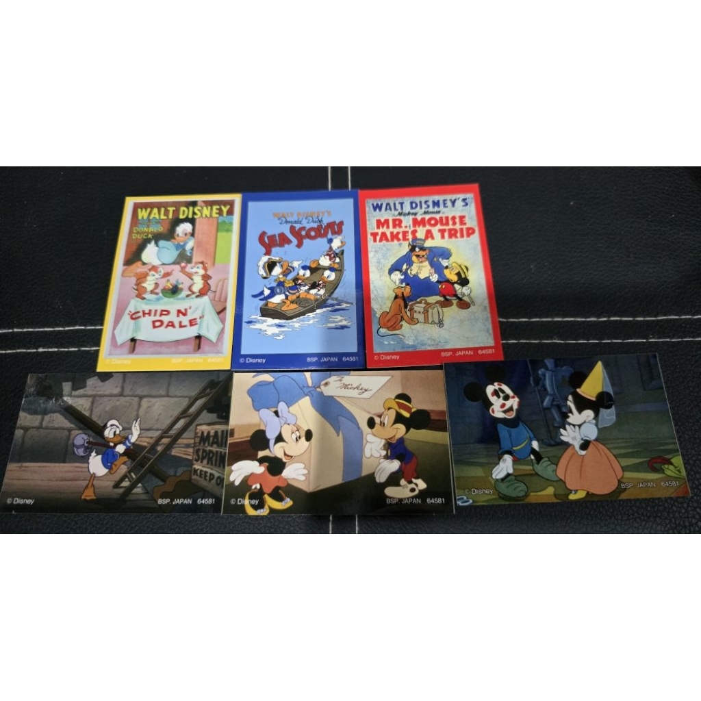🇹🇭 รวม สติ๊กเกอร์ การ์ตูน อนิเมะ WALT DISNEY ลิขสิทธิ์แท้🇯🇵 Mikey mouse Donald duck Cartoon Anime