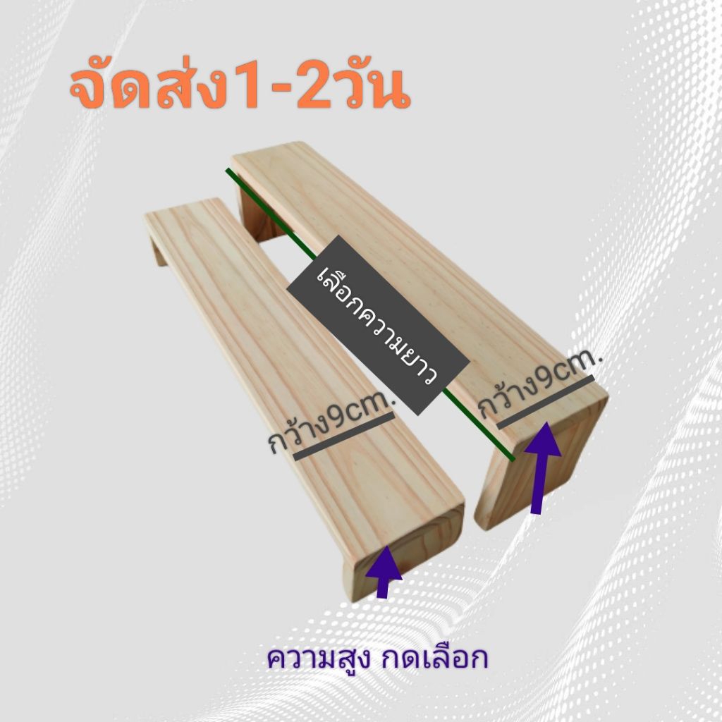 ส่งภายใน1-2วัน กว้าง(ลึก)9cm. ชั้นวางของ ไม้พารา เลือกความยาว สูง ชั้นวางของ ไม้พารา มินิมอล โมเดล พระ หิ้ง จัดระดับชั้น