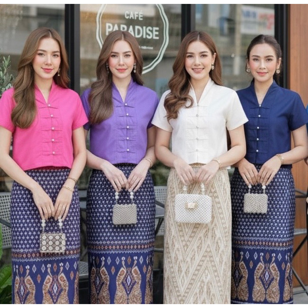 เสื้อพื้นเมืองผู้หญิง คอวี