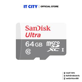 SANDISK Micro SD Ultra 64GB, 100MB/s read, C10 Micro SD Card…