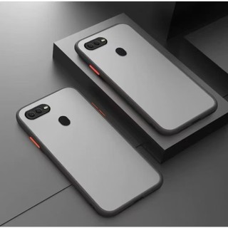 เคสผิวด้าน ตรงรุ่น Oppo A5S A12 F9 A7 A3S A76 A96 A95 A94 A93 A92 A74 A73 A57 A77 A77S A57 4G A5 A9 2020 A91เคสกันกล้อง