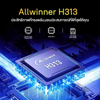 TV BOX กล่องทีวี 4K HUD กล่อง Android 14.0 8+128GB รองรับ Wifi Bluetooth รองรับ Netflix YouTube