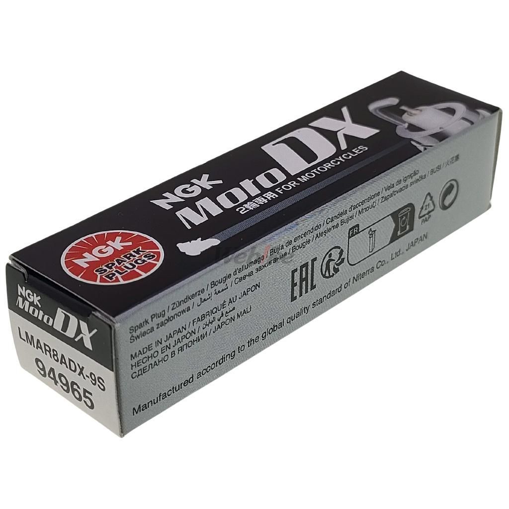 NGK หัวเทียน NGK MotoDX Plug LMAR8ADX-9S 94965 สำหรับ LEAD125 PCX125 PCX160 PCX eHEV ADV160