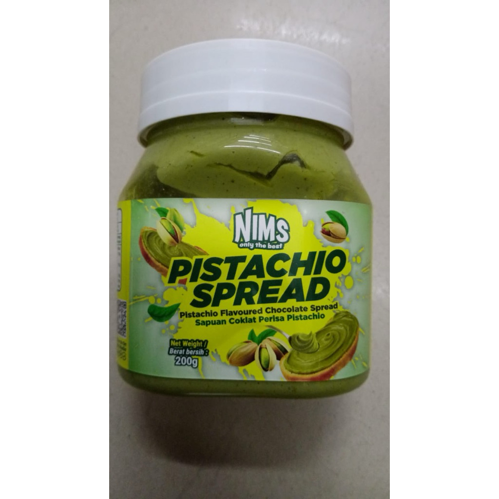 [ มาใหม่!!] Pistachio spread สเปรดรสพิสตาชิโอ ขนาด200g พร้อมส่ง!!