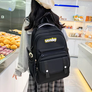 FASHION BUTLE กระเป๋าเป้ backpack | น้ำหนักเบาความจุขนาดใหญ่หลายกระเป๋ากระเป๋าเป้สะพายหลังกันน้ำ กระเป๋าสะพายหลัง