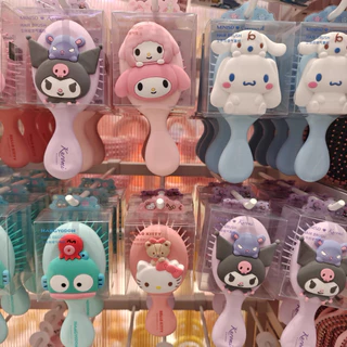 🎀พร้อมส่ง / แปรงผม หวีผม Sanrio x Miniso ลิขสิทธิ์แท้ 💯 My Melody Kuromi Cinnamon Roll