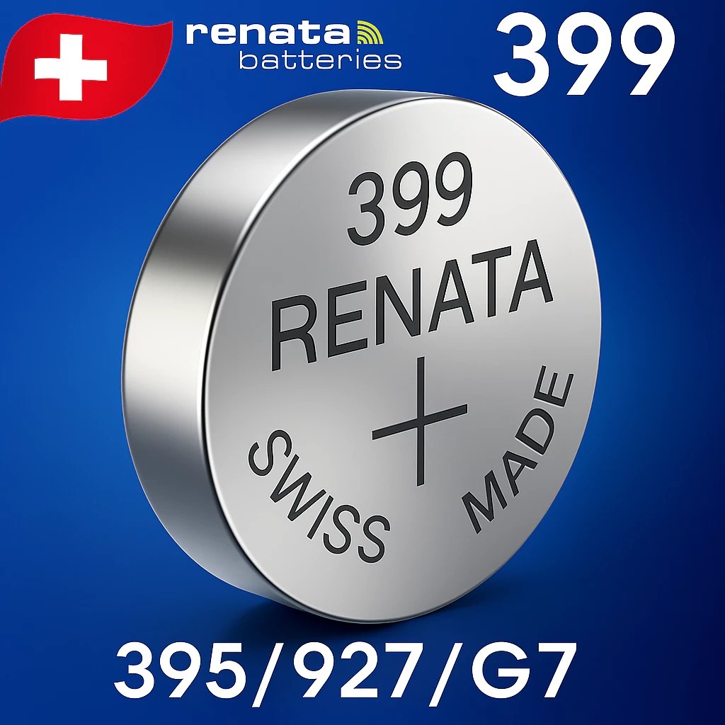 ถ่านนาฬิกา 𝗥𝗘𝗡𝗔𝗧𝗔 399 / SR927W รีนาต้า ถ่าน Swatch Group ถ่านกระดุม 0% mecury Watches Battery 1.55V