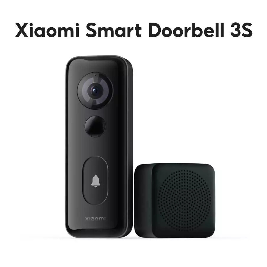 Xiaomi Smart Doorbell 3S กริ่งประตู ความละเอียด 2K ชัดเจนเป็นพิเศษ | มุมมองกว้างพิเศษ แนวทแยง 180°