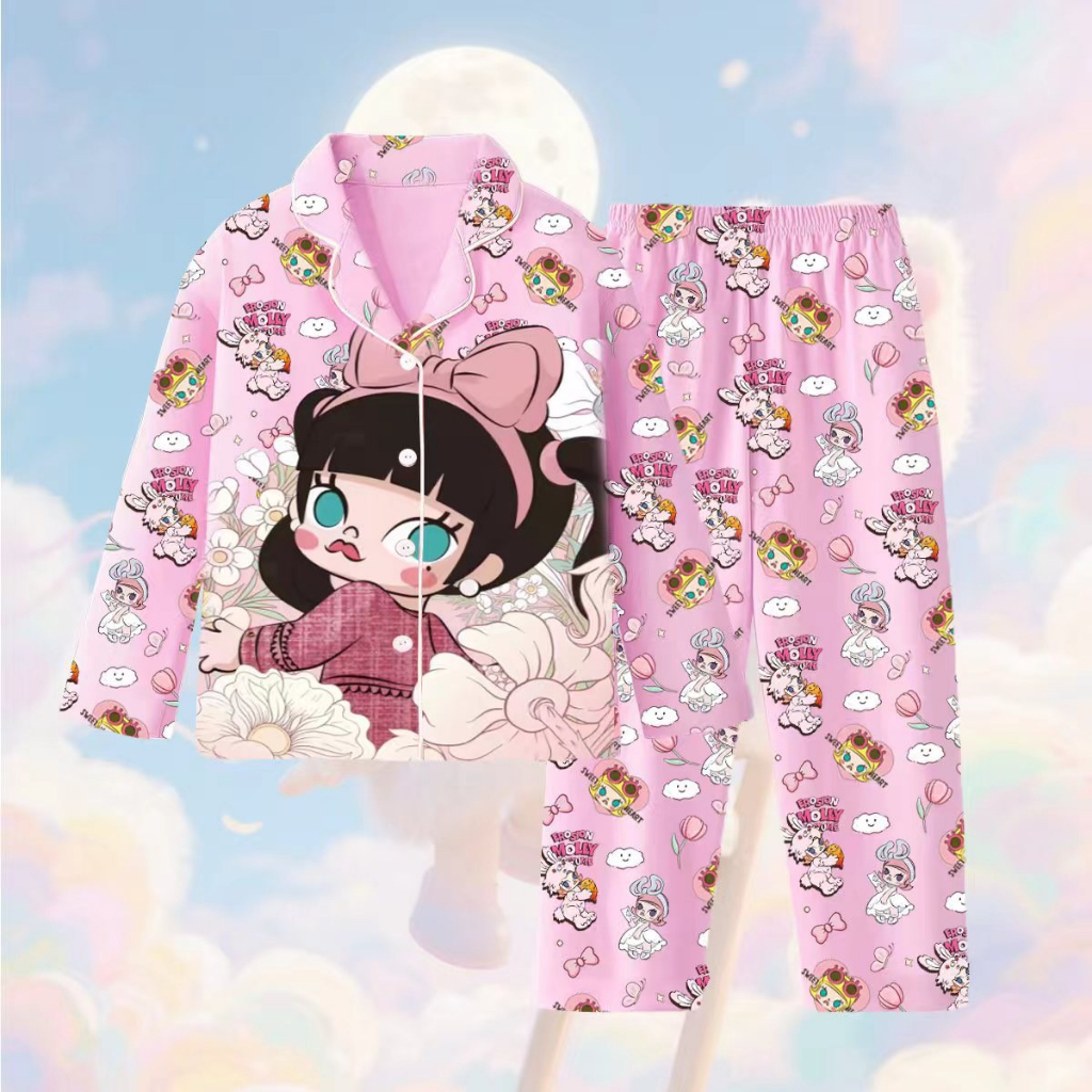 พร้อมส่ง ฬ11 6873 ชุดนอนมอลลี่