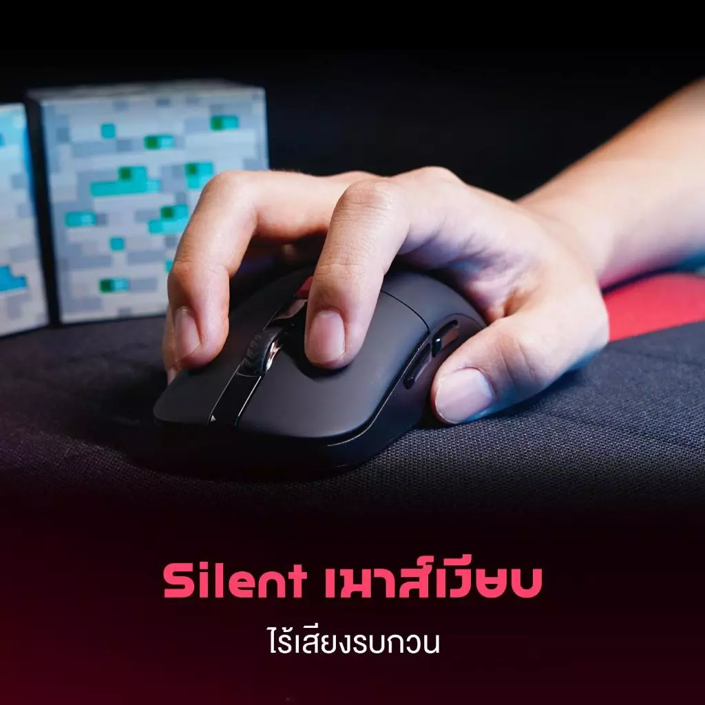 FANTECH เมาส์เกมมิ่งไร้สาย Optical ปรับ DPI thumbnail 4