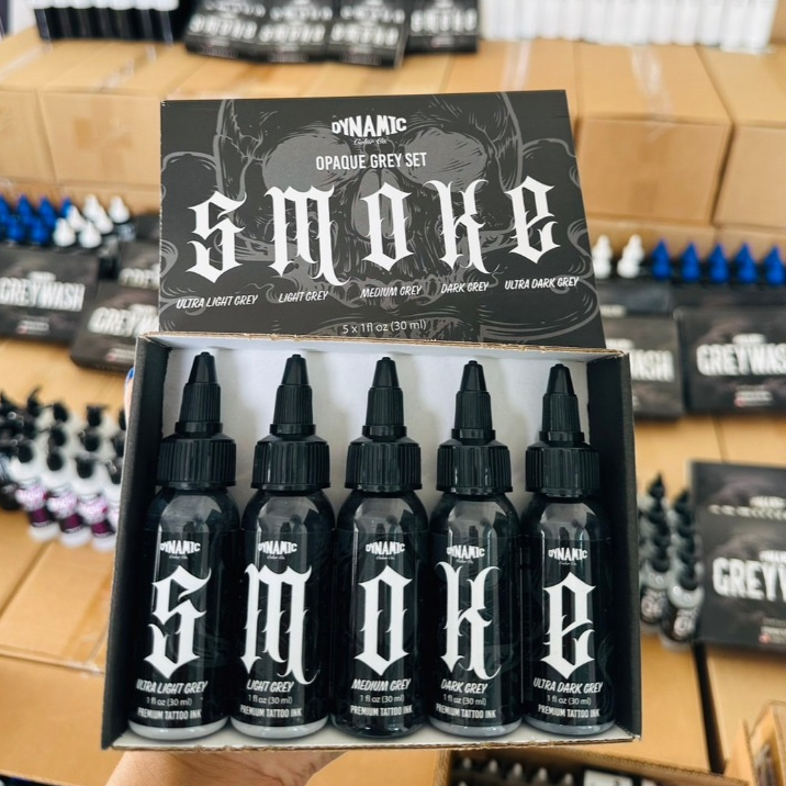 Dynamic Smoke Opaque Greys Set 1oz