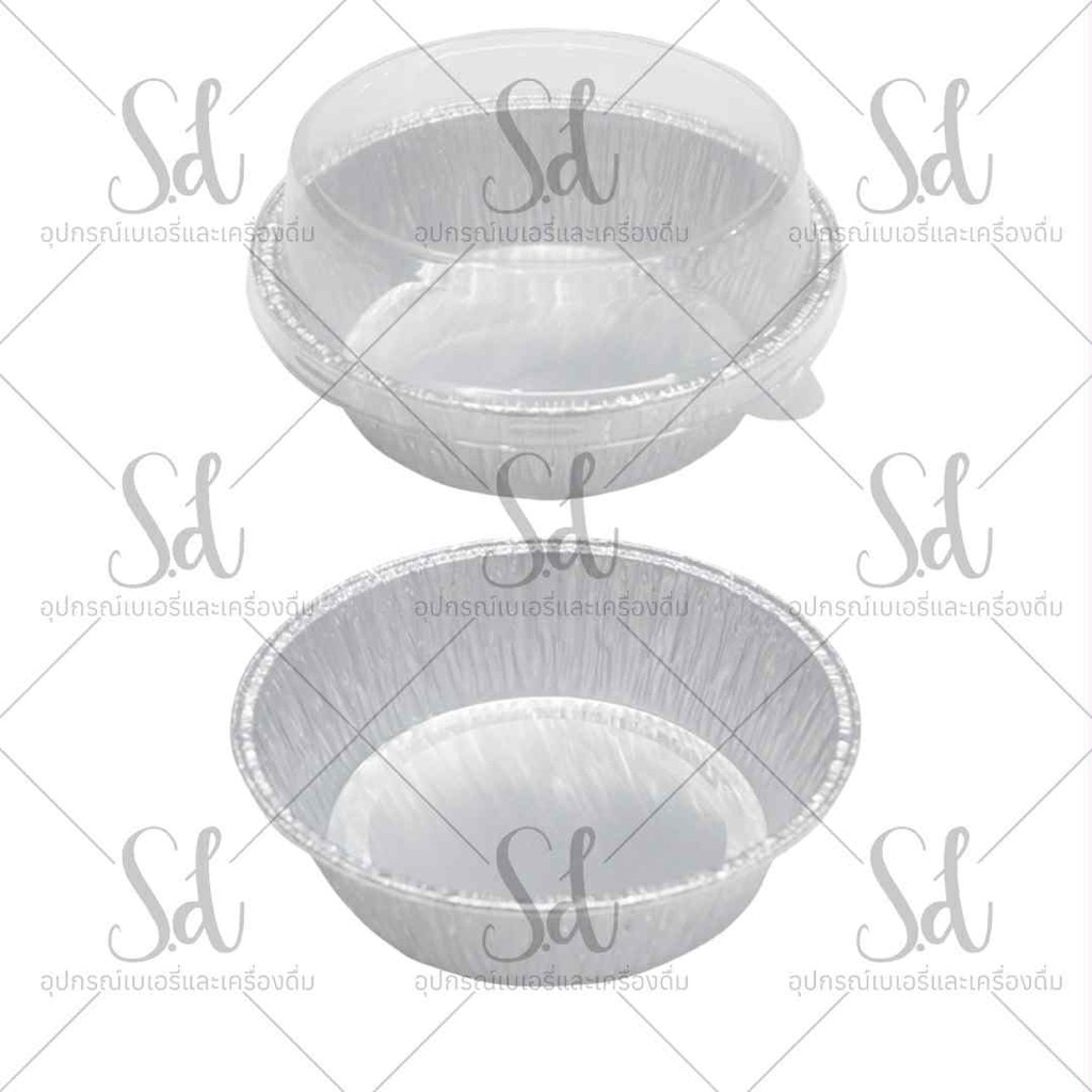 ถาดฟอยล์ Star Products No. 3383-P พร้อมฝา 5ใบ (380มล.)