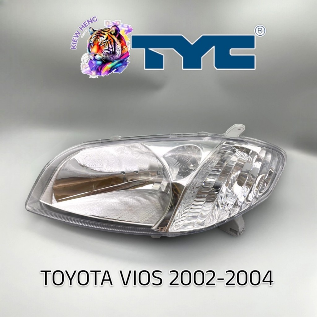 ไฟหน้า Toyota Vios ปี 2007-2012 โตโยต้า วีออส โคมไฟหน้า ไฟหน้าวีออส ทีวายซี TYC