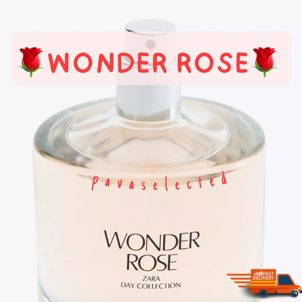 ส่งด่วน🚨 Zara wonder rose 🌹 น้ำหอมกลิ่นกุหลาบ ของแท้‼️