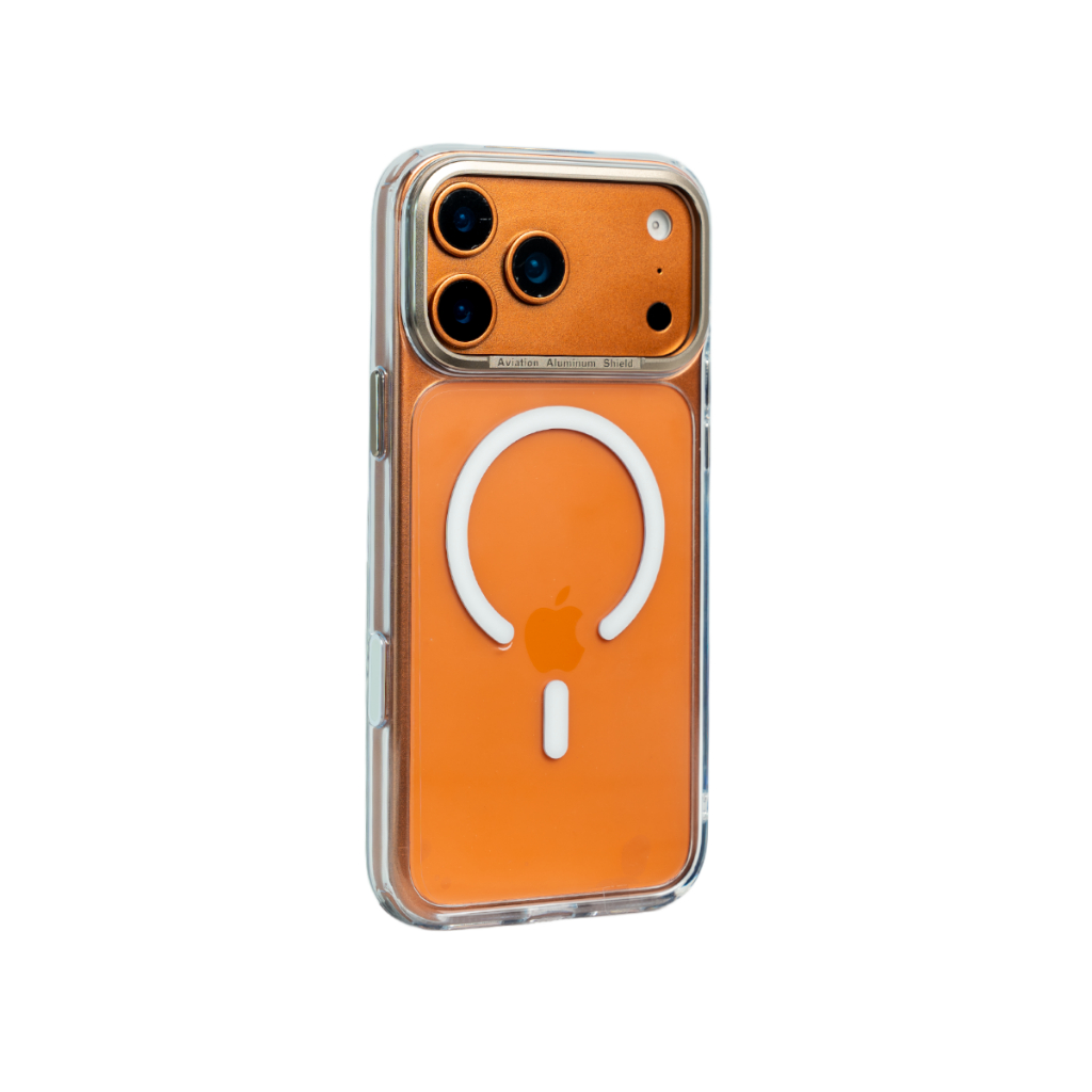 KINGBULL Crystal Magnetic เคสหลังใส สำหรับ iPhone 17/Air/Pro/Pro Max กันกระแทก