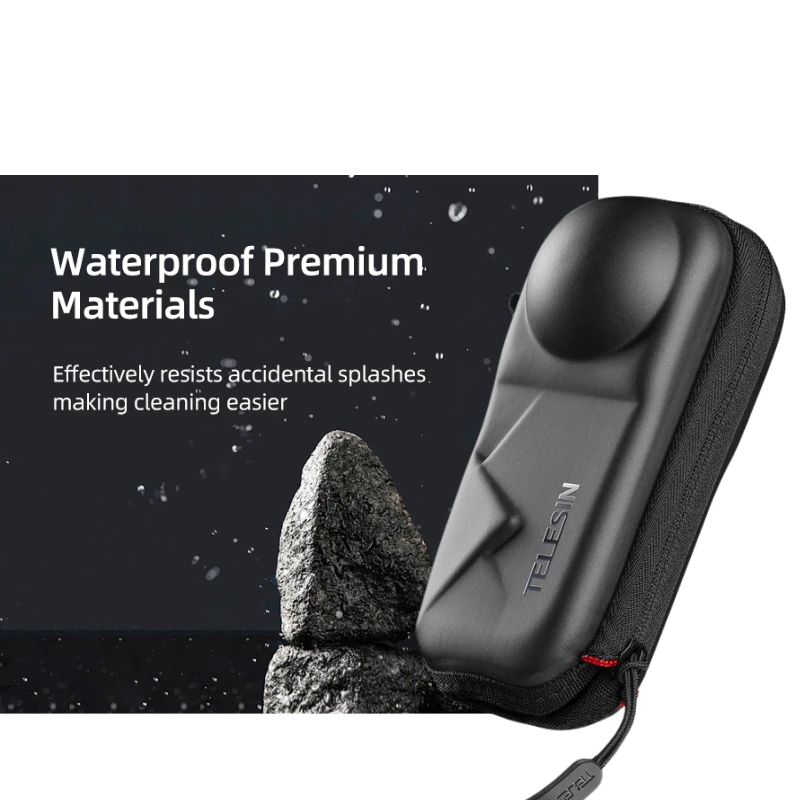 Telesin Insta360 X5 / X4 Carrying Case กระเป๋าเก็บกล้องแบบเปิดด้านล่าง thumbnail 4