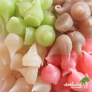 อาลัวชาววัง 4 สี อาลัวกะทิสด อาลัวเพชรบุรี บรรจุถุง/กระปุก/กล่อง 200 / 500 กรัม / 1 กก 💝《เจ》