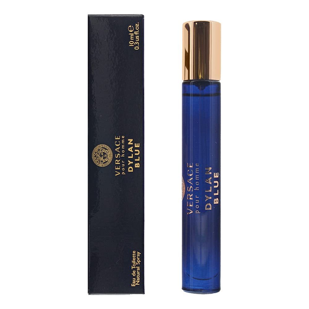 VERSACE DYLAN BLUE POUR HOMME EAU DE TOILETTE TRAVEL SPRAY 10ML น้ำหอมแบบสเปรย์ 10 ml พกพาสะดวก