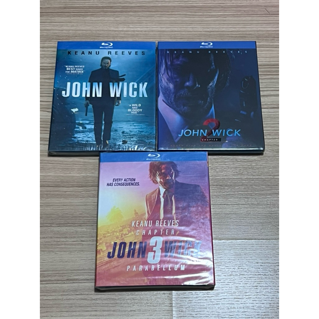 [พร้อมส่ง] John Wick 3-Film Collection (Blu-ray แท้)