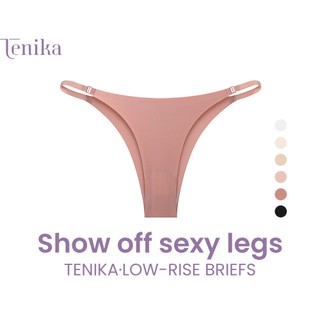 TENIKA  กางเกงในผู้หญิงเซกซี่ เอวต่ํา Thong Panties Plus Size Seamless Bikini #KNI-111