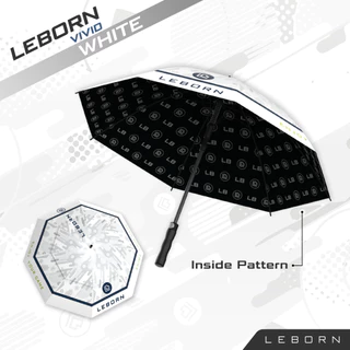 ร่มกัน UV LEBORN 34 นิ้ว ใหญ่พิเศษ VIVID เคลือบ Black Coating เย็นกว่า UPF50+ ร่มกอล์ฟ ทนทาน ร่มกันฝน