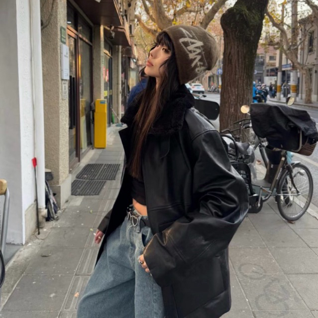 Stussy Brushed Out Stock Skull beanie US