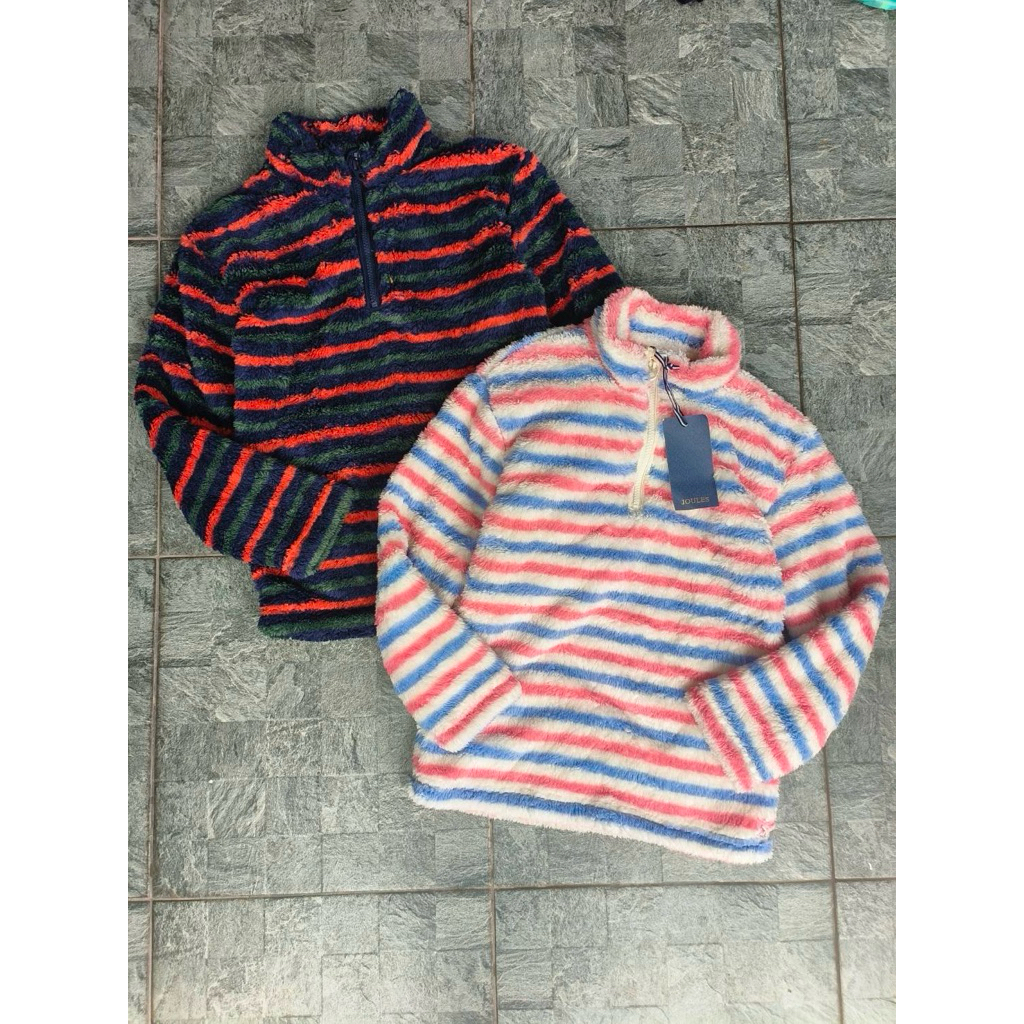 Zip Neck Fuzzy Fleece - Joules