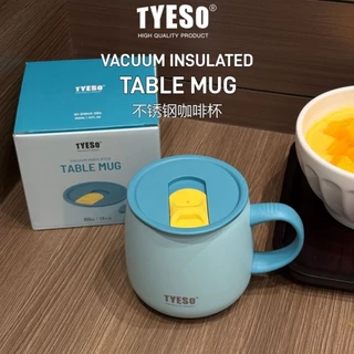 แก้วกาแฟtyeso รุ่นเคลือบด้วยเซรามิค ขนาด355mlมี4สี