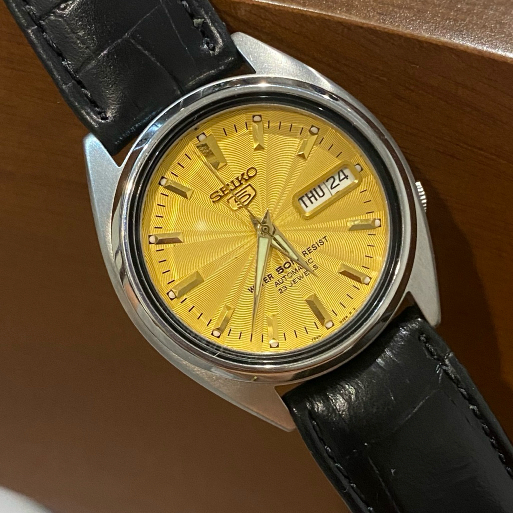 Seiko 5 vintage automatic มือสองแท้ 💯 สภาพดีมาก