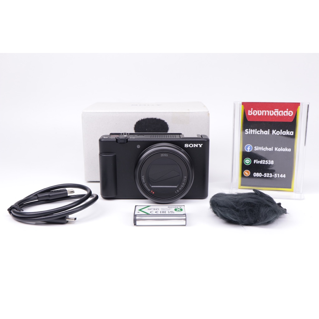(กรุงเทพฯ & ปริมณฑล ส่งทันที แพ็ค 2 ชม. ตลอด 24 ชม)SONY ZV-1 II อดีตประกันศูนย์(มือสอง) 📦มีของพร้อมส