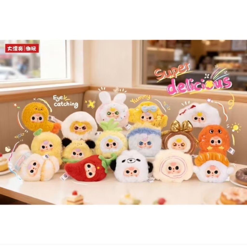 พร้อมส่ง‼️พวงกุญแจเบบี้ทรี มินิ Babythree Big Mouth Eating แบบเลือกตัว(งดสลับหน้า)