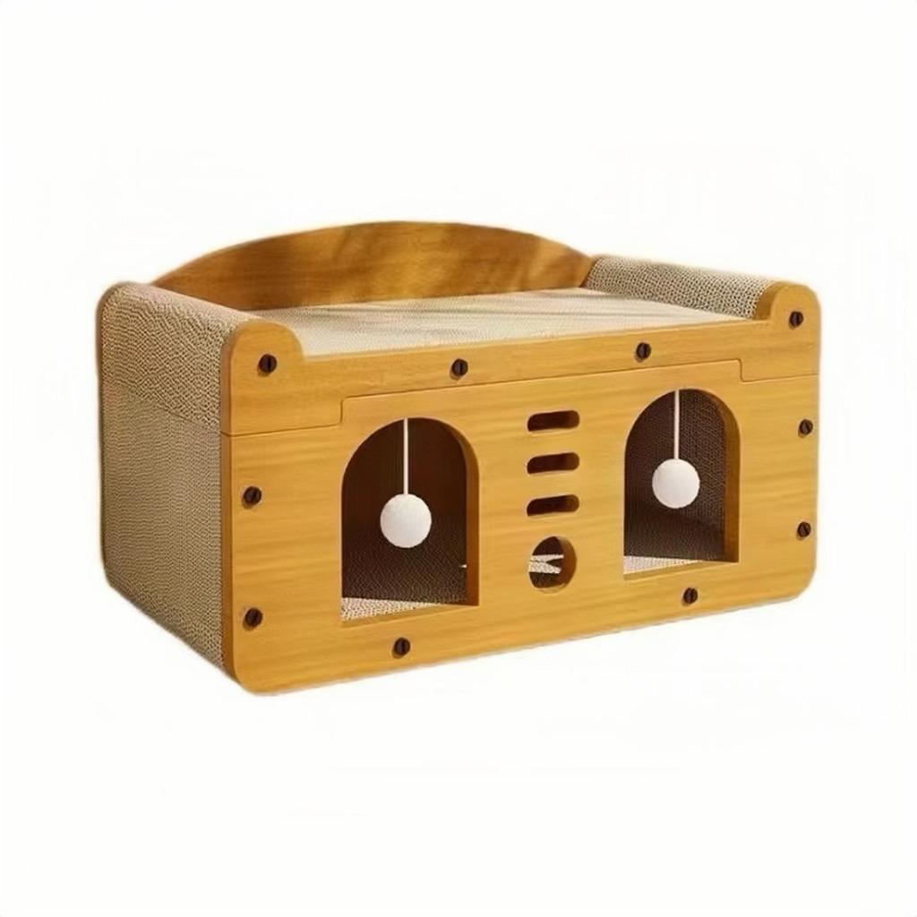 ที่ฝนเล็บแมว บ้านแมว ที่นอนแมว คอนโดแมว ที่ลับเล็บแมว ลับเล็บแมว ของใช้แมว ของเล่นแมว - รูปที่ 7