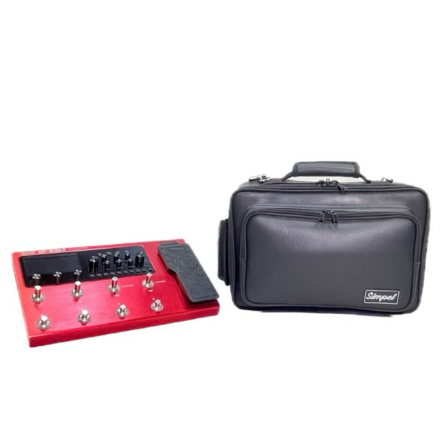 Simpel รุ่น EFX1 กระเป๋าสำหรับใส่เอฟเฟค Valeton GP200 และรุ่นอื่นที่ใกล้เคียง ** สีดำ ขนาด 36x23x9 c