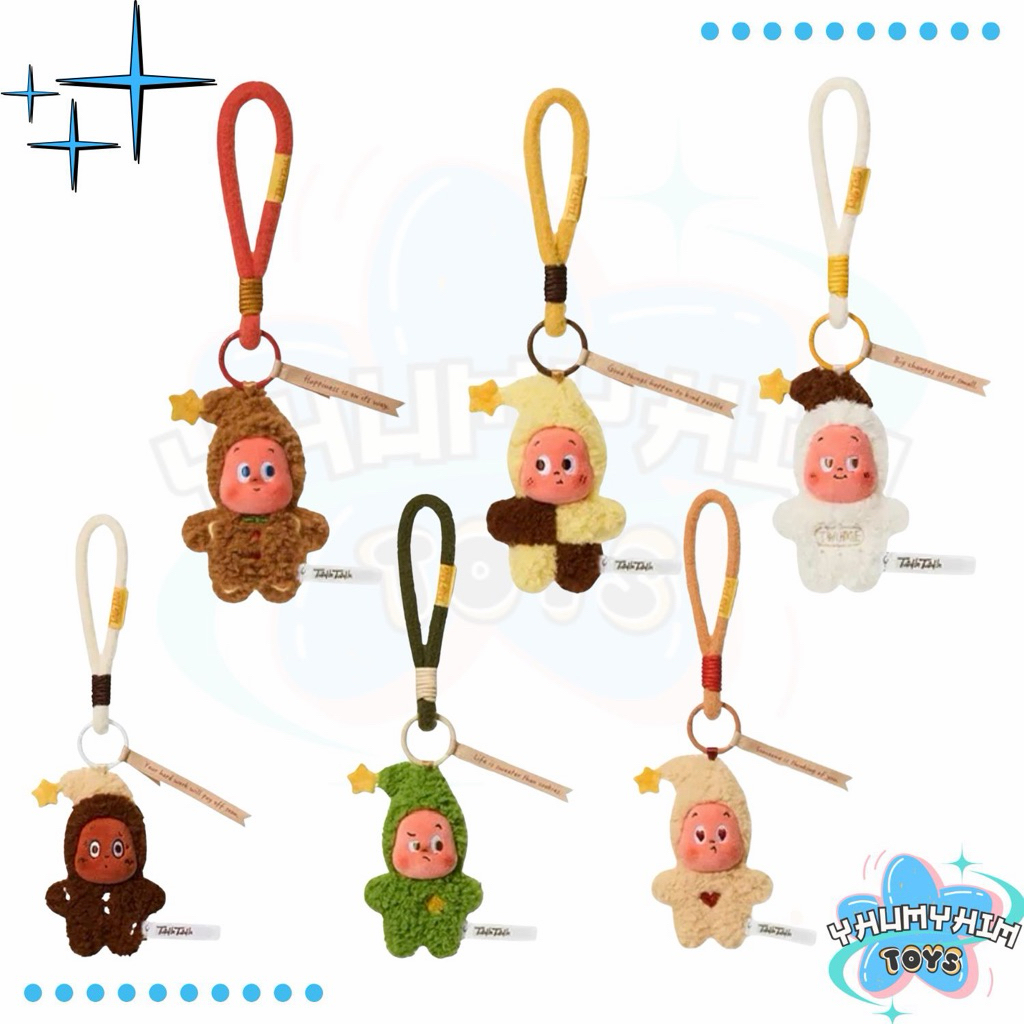 🥐พร้อมส่งในไทย🥐พวงกุญแจ Twinkle Savor the Moment SeriesFreshBaked MiniCookies Plush Pendant พร้อมส่ง