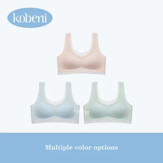 ⭐KOBENI⭐เสื้อชั้นในเด็กผู้หญิง เสื้อซับในเด็ก แบบสวม ไร้รอยต่อ สื้อกล้ามเด็กผู้หญิง มีฟองน้ำในตัว คุณภาพดีใส่สบาย