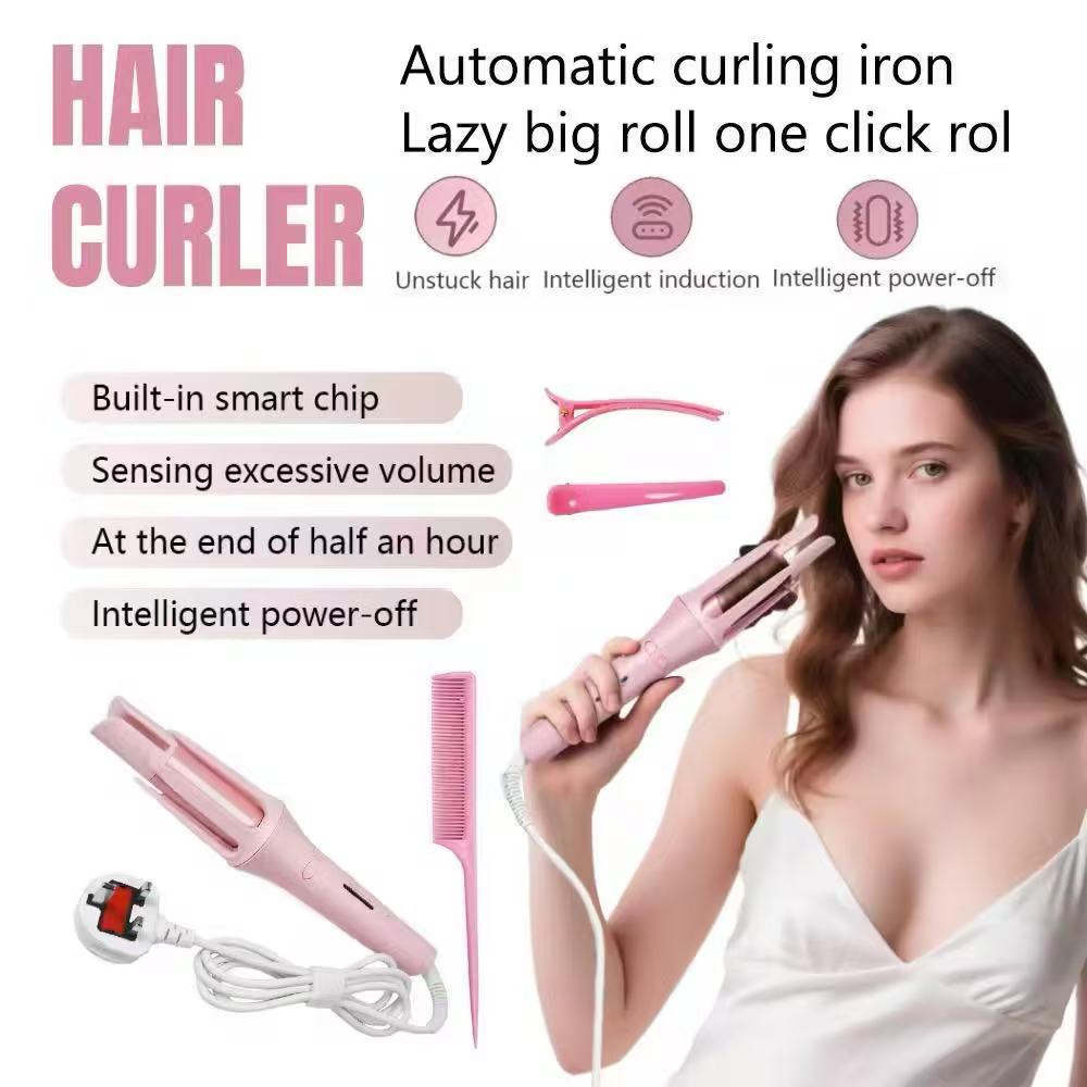 ม้วนผมอัตโนมัติ เครื่องม้วนผม32mm ที่ม้วนผมลอน 32mm ความร้อนผมอย่างรวดเร็ว จัดแต่งทรงผมติดทนนาน ส่งมาจากกรุงเทพฯ รูปที่ 7