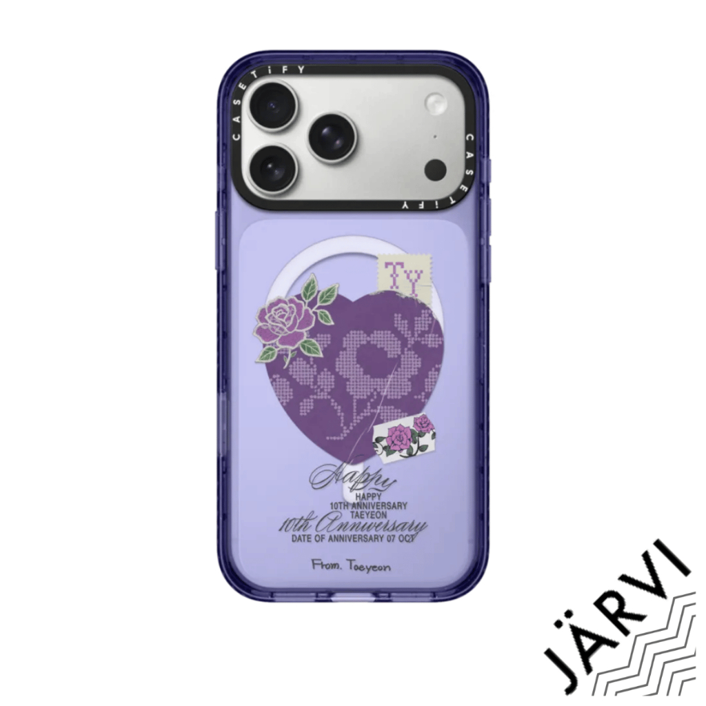 [ส่งด่วน/พร้อมส่ง] CASETiFY | TAEYEON Purple Rose Case [TAEYEON] #For iPhone Samsung #แท้