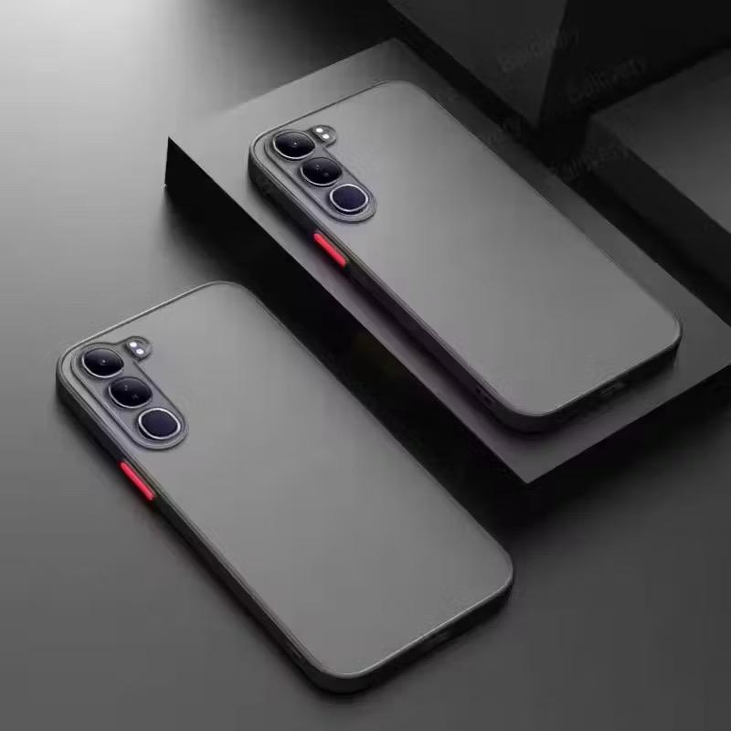 เคสขอบสีหลังด้าน สำหรับ Vivo Y28 Y17s 4G เคสกันกระแทก วีโว่Y17S เคสโทรศัพท์มือถือ VIVO Y17s