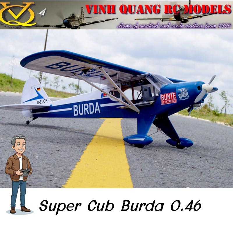 VQ Model VQA082 Super Cub (Burda version) (หน้าร้านถูกกว่าจริงๆ)