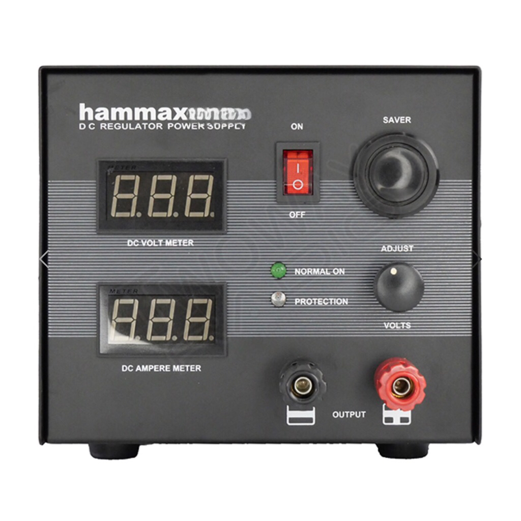 HAMMAX PS-304FX DC Regulator switching power supply 12-13.8V 36A DIGITAL คุณภาพเยี่ยม