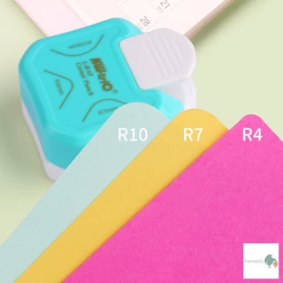 *สินค้าพร้อมส่ง* 3 In 1 ที่ตัดมุมกระดาษ Corner Punch เครื่องตัดมุมกระดาษ เครื่องตัดมุมนามบัตร ตัดได้ 3 ขนาด R4 R7 R10
