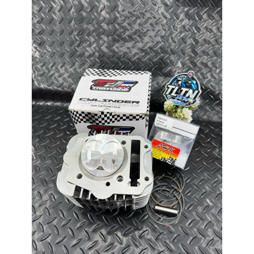 เสื้อหล่อลูกLHK66-67-70-72เวฟ125พร้อมปาดหลบวาล์ว4วาล์ว(สามารถสั่งปาดได้) เสื้อยาว88มิลท้ายปอกยาว32ใส่ได้ถึงชัก9