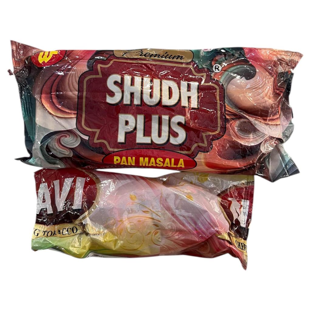 SHUDH PLUS Pan Masala Combo Pack – Authentic Indian Taste | ชุดเครื่องเคี้ยวอินเดีย SHUDH PLUS (ไม่ม