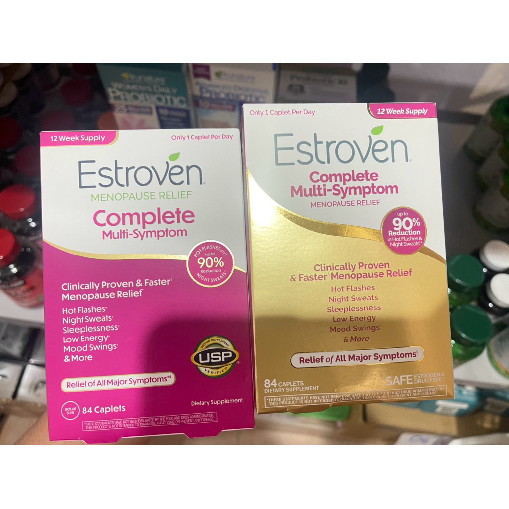 Estroven® Complete  Multi-Symptom Menopause Relief  วัยทอง อาการวัยทอง ไม่ใช่ยา จากอเมริกา 84เม็ด ราคา ถูกที่สุด ดีลบีเคเค แกลเลอรีภาพที่ 8