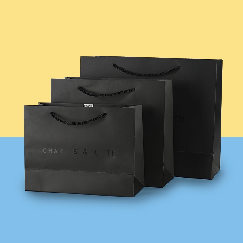 ถุง กระดาษ แบรนด์ Ck ถุงของขวัญcharles & keith เก็บโค้ดส่งฟรี(ถุงกระดาษckดำ) ราคา ถูกที่สุด ดีลบีเคเค
