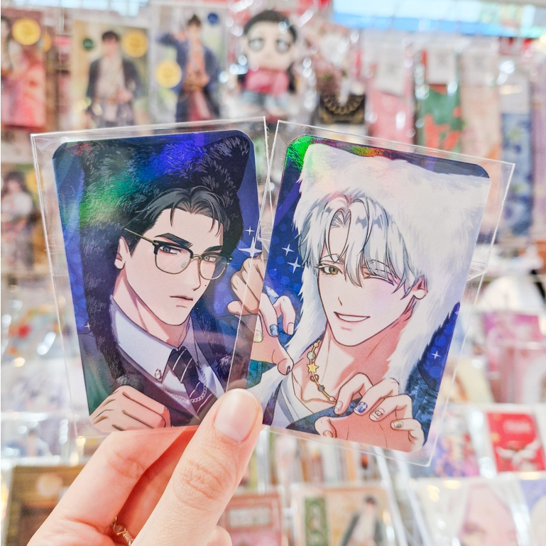 Photo Card โฟโตการ์ดลายซามอยด์เทวาและแมวคเชนทร์จาก 'เทวามาช่วยลูกช้างแล้วครับ' [PANGOLIN99]