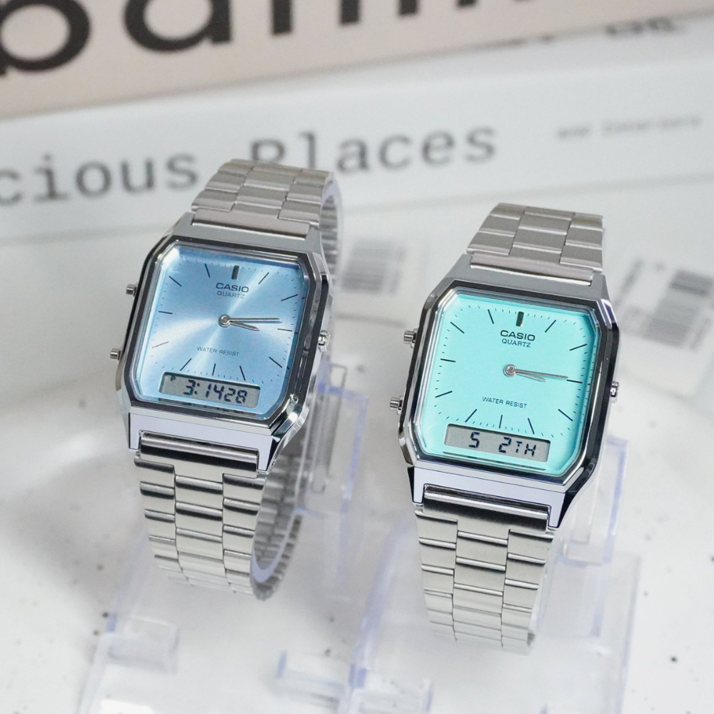 Casio Standard นาฬิกาข้อมือ รุ่น AQ-230A,AQ-230GA (AQ-230A-2A1,AQ-230A-4A,AQ-230GA-5A,AQ-230GA-9)