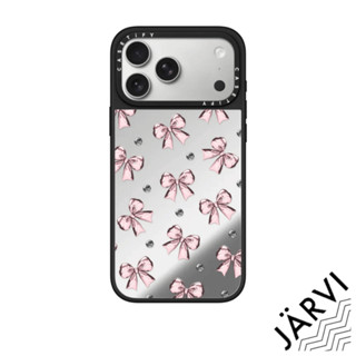 CASETiFY | Metallic Pink Ribbon [Inspo] #For iPhone #แท้