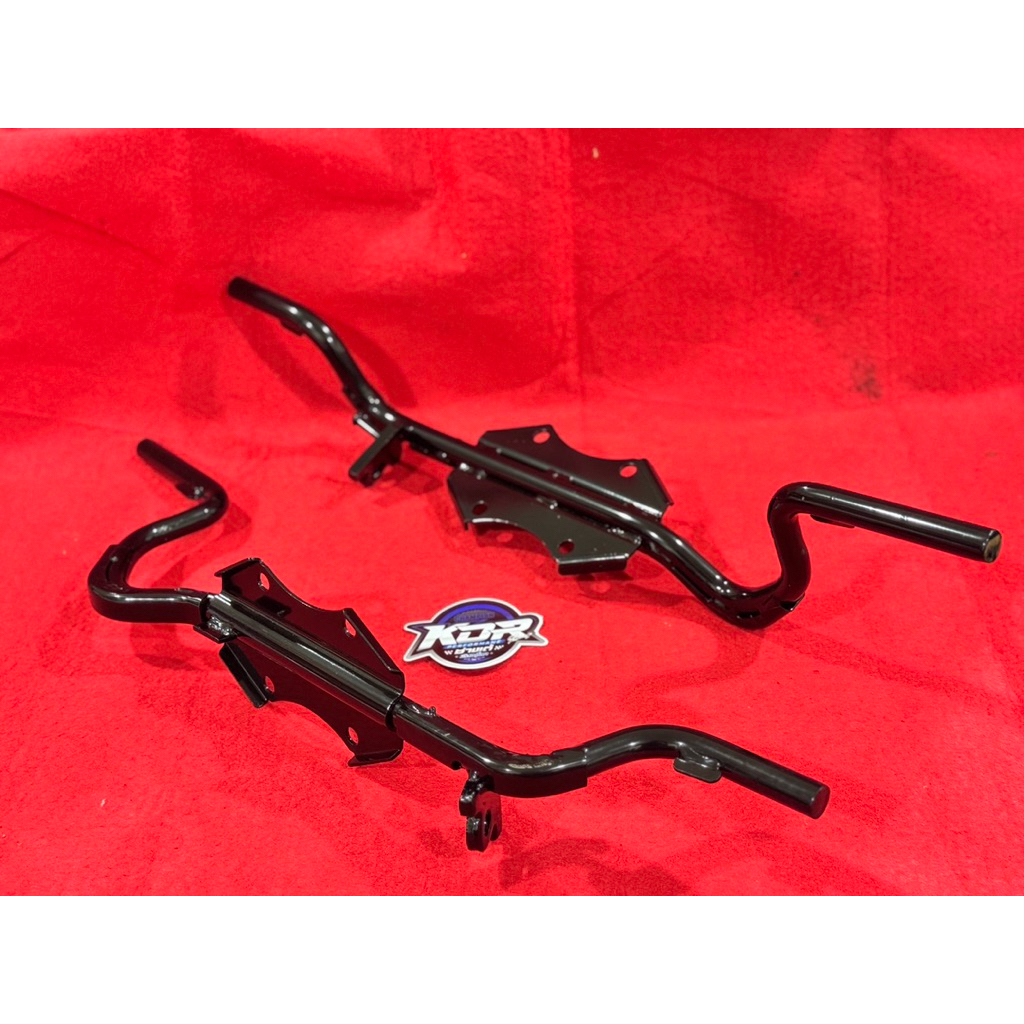 พักเท้า หลบ คอท่อ ใส่W125 และรุ่นอื่นๆที่เครือง 125